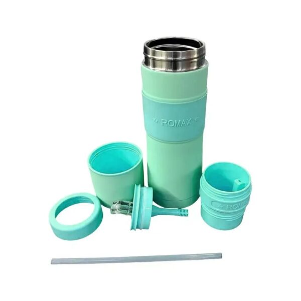 Termo ROMAX Mate Listo Autocebante 750ml Verde - Imagen 3