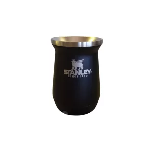Mate Premium Simil Stanley 260 ml – Acero Inoxidable NEGRO