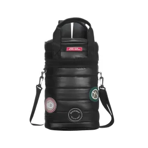 Bolso Matero Mochila Discovery Porta Termo Negro – Morral Ajustable 2 en 1 (16070)