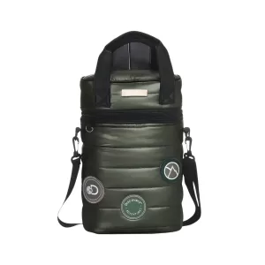 Bolso Matero Mochila Discovery Porta Termo Verde – Morral Ajustable 2 en 1 (16070)