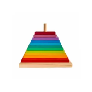 Torre de Ensarte Clásica de Madera Manick – 12 Piezas